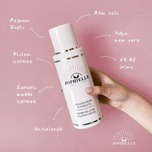 Jophielle Epilationsgel Before and After Epilation Care Gel 400 ml